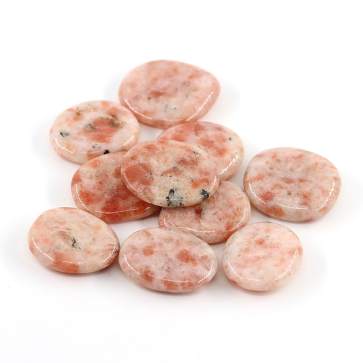 Aurinkokivi 'Peukalokivi' litteä 25-30mm