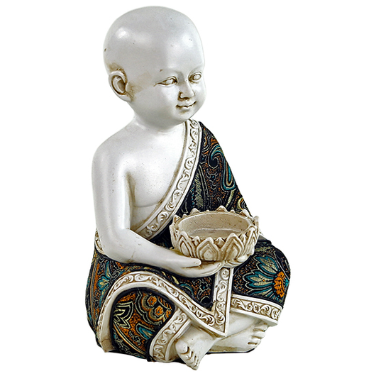 Patsas 'Pieni munkki' tuikkupidike 13*12*20cm