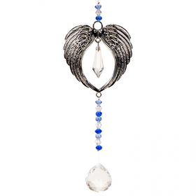 Feng Shui Kristalliriipus 'Angel Wings' 30mm/22cm