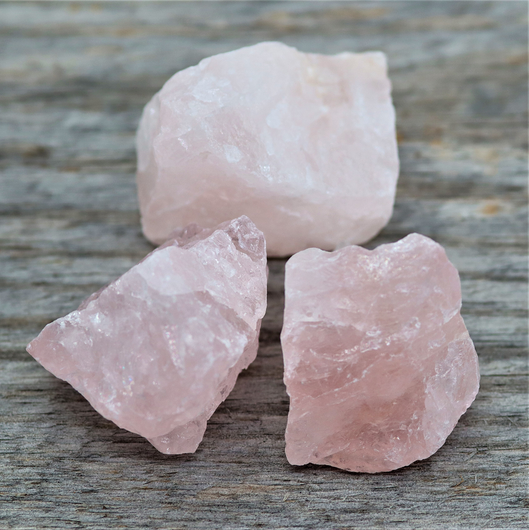 Ruusukvartsi Raakapala 45-55mm