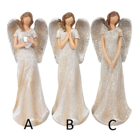 Enkelipatsas 'Glitterenkeli' 15cm