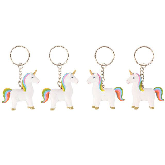 Avaimenperä 'Rainbow Unicorn' 40*50mm