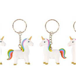 Avaimenperä 'Rainbow Unicorn' 40*50mm