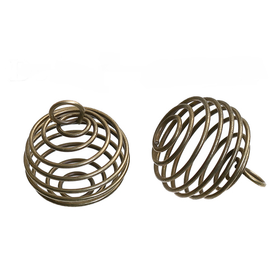 Helmihäkki / Spiraali Antiikkipronssi 20*18mm