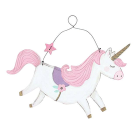 Yksisarvinen kyltti 23*28cm