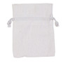Puuvillapussi Valkoinen 12*17cm