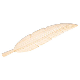 Puinen sulka 'Sage Feather' 23cm