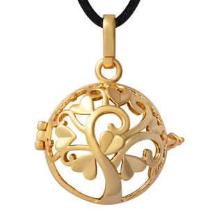 Bola Enkelikellokoru kulta 'Heart Tree' (20mm)