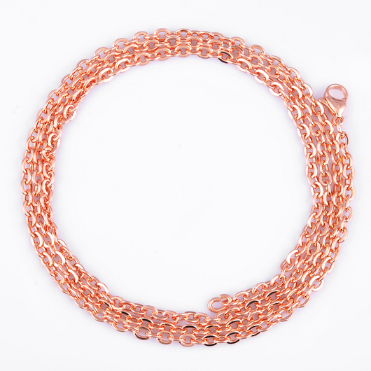 Kaulaketju 'Ruusukulta' 85cm (2mm)