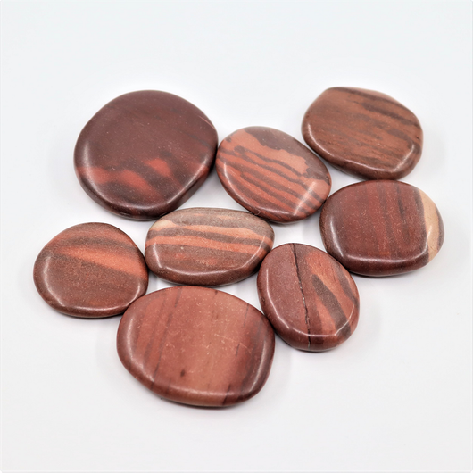 Jaspis 'Font' litteä 30-35mm