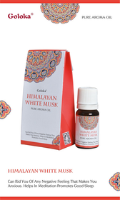 Goloka Himalayan White Musk tuoksuöljy 10ml