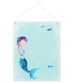 Metallikyltti 'Merenneito' 24*19cm