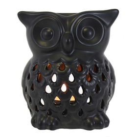 Tuoksulyhty 'Pöllö' musta 11cm