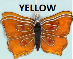 Aurinkosieppari 'Butterfly Suncatcher' 6*11cm (6 mallia)