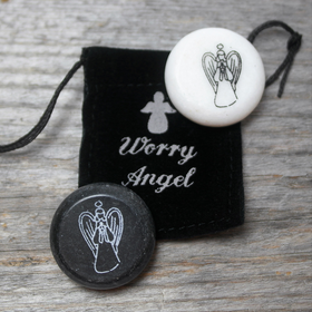Suojelusenkelikivi 'Worry Angel' 30mm
