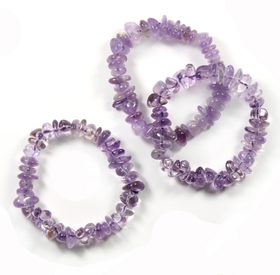Ametisti sirurannekoru 'Freeform Chunky' 1-laatu