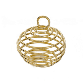 Helmihäkki / Spiraali Kulta iso 29*25mm