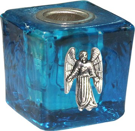 Mini kynttiläpidike lasikuutio 'Camael' 3*3*3cm