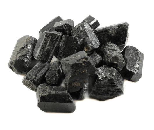 Musta Turmaliini Raakapala 30-35mm