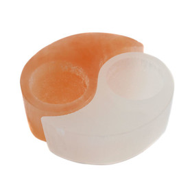 Seleniitti tuikkulyhty 'Yin & Yang' 4*11cm