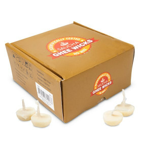 Original 'Ghee Wicks' kynttilät koko M (30kpl)