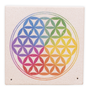 Suitsukealusta hiekkakiveä 'Flower of Life' 10cm