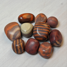 Jaspis 'Font' 20-30mm