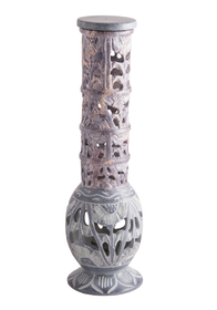 Suitsuketorni 'Srinagar' saippuakiveä 26*7,5cm