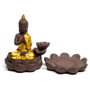 Suitsukepoltin 'Backflow Golden Buddha' 12cm
