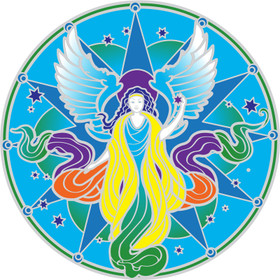 Ikkunatarra 'Guiding Angel' 13,5cm