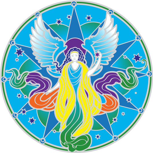 Ikkunatarra 'Guiding Angel' 13,5cm