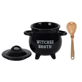 Noidankattila keraaminen 'Witches Broth' 14cm