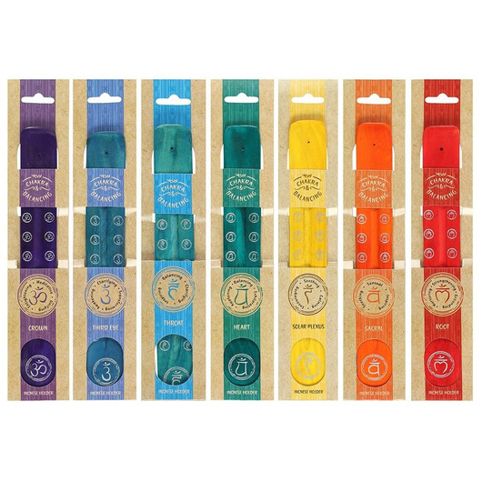 Suitsukealusta puinen 'Chakra' 26cm