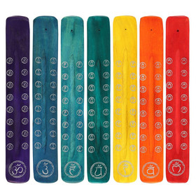 Suitsukealusta puinen 'Chakra' 26cm