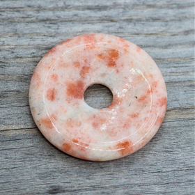 Kividonitsi Aurinkokivi 'White Rose' 40mm