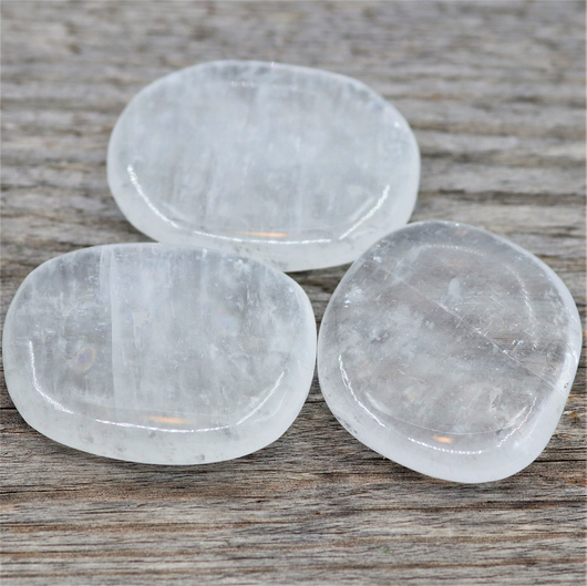 Kalsiitti Valkoinen litteä 35-45mm