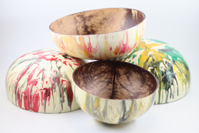 Kookoskulho 'Colourwash' 13cm