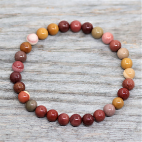 Mokaiitti Rannekoru 6mm