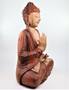 Käsintehty puinen Buddhapatsas 'Teaching Transmission' 30cm