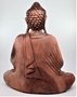 Käsintehty puinen Buddhapatsas 'Teaching Transmission' 30cm