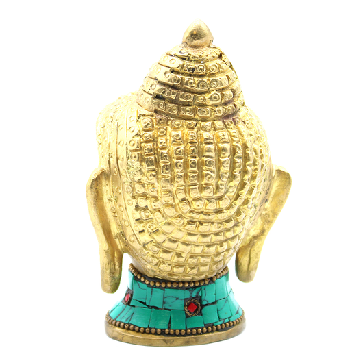 'Buddha Head' messinki/mosaiikki 11,5cm
