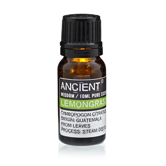 Ancient: Organic Lemongrass eteerinen öljy 10ml