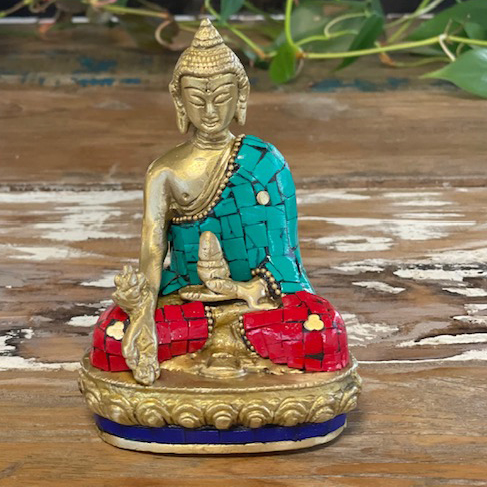 'Buddha Hands Down' messinki/mosaiikki 11,5cm