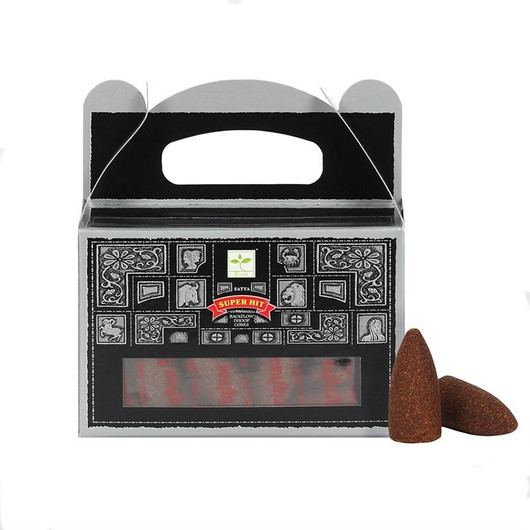 Super Hit 'Backflow Dhoop Cones' kartiosuitsuke (Satya)