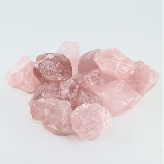 Ruusukvartsi Raakapala 50-70mm