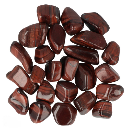 Tiikerinsilmä Punainen 'Irregular' 35-45mm