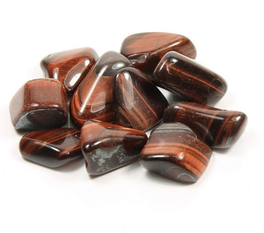 Tiikerinsilmä Punainen 'Irregular' 35-45mm