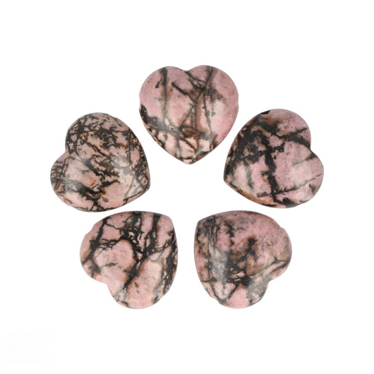 Rodoniitti Sydänriipus 30mm