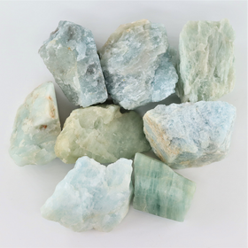 Akvamariini raakapala 65mm/119g