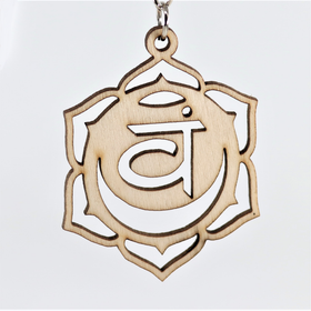 Chakrariipus 'Svadhisthana - Sakraalichakra' koivuvaneri 50mm